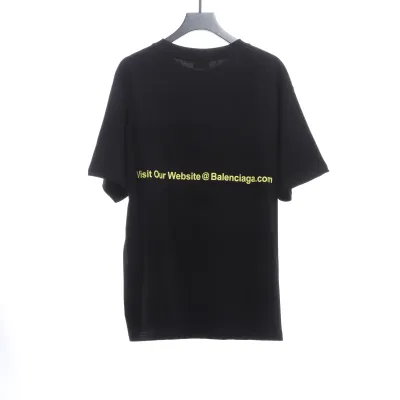 Balenciaga back Back mailbox print T-Shirts 3 02
