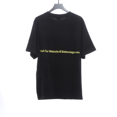 balenciaga back Back mailbox print T-Shirts 3 02