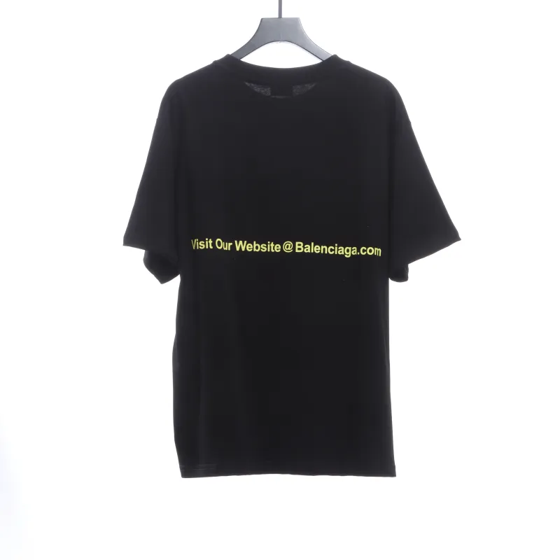  Balenciage back Back mailbox print T-Shirts 3