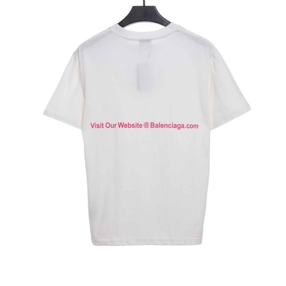  Balenciage back mailbox print T-Shirts 1