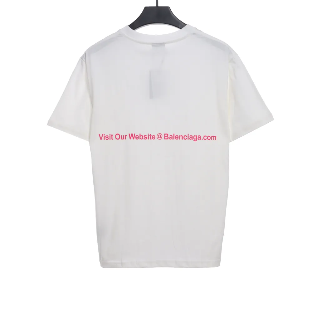  Balenciage back mailbox print T-Shirts 1