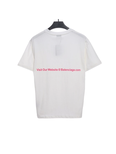 Balenciaga back mailbox print T-Shirts 1 02