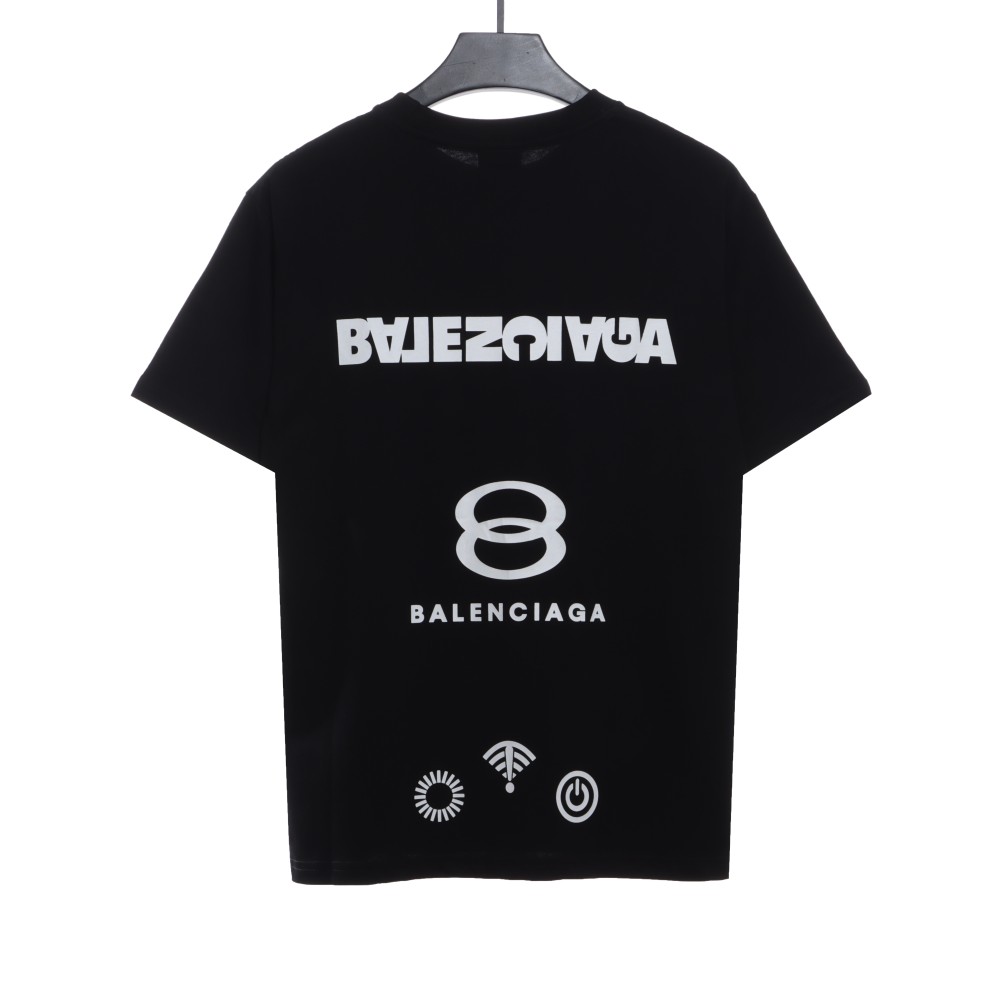  Balenciage back mailbox print T-Shirts 2