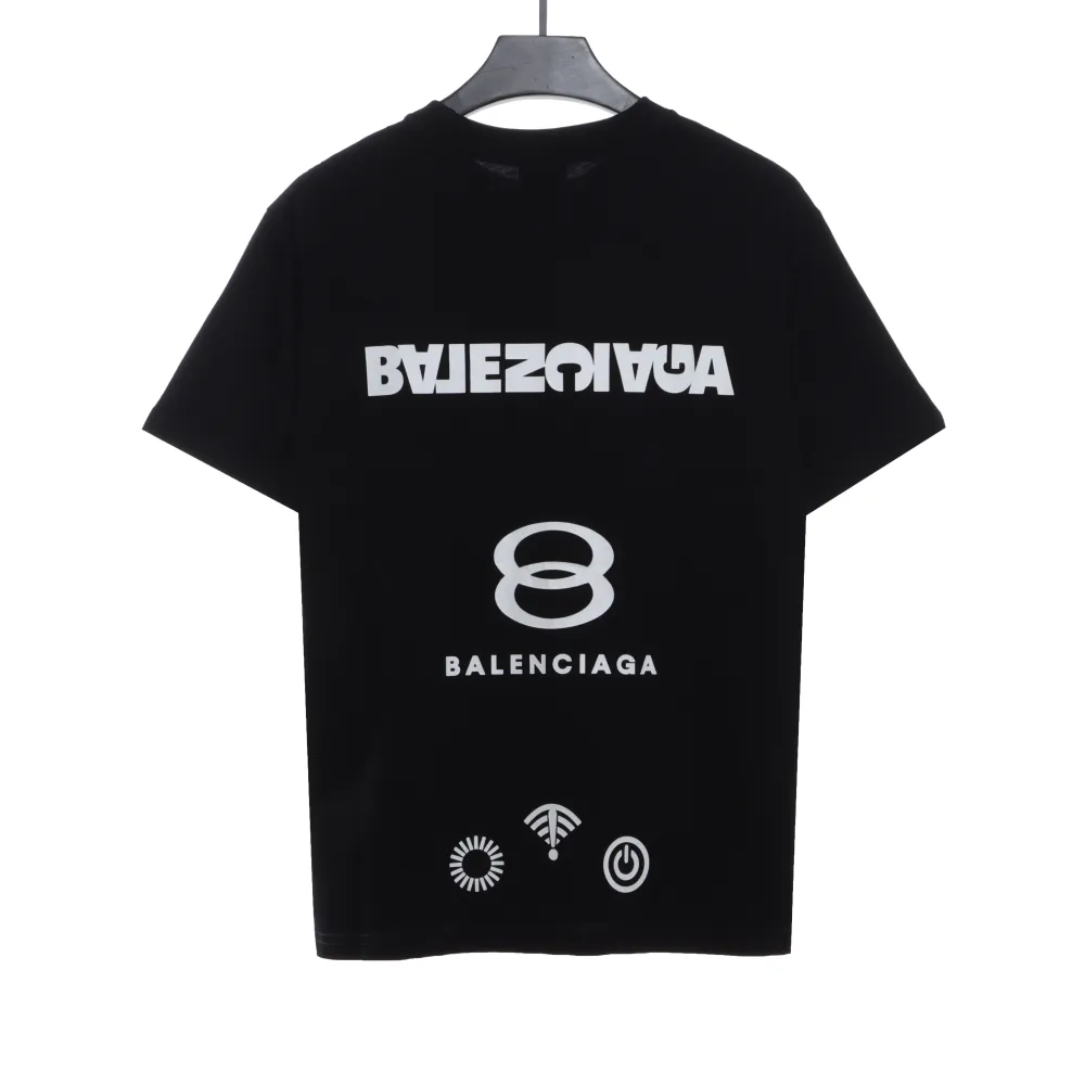  Balenciage back mailbox print T-Shirts 2