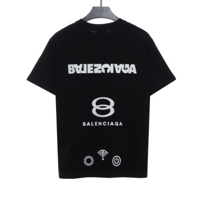  Balenciage back mailbox print T-Shirts 2 02