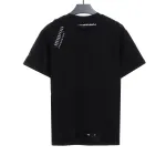  Balenciage BB badge destroyed embroidered T-Shirts