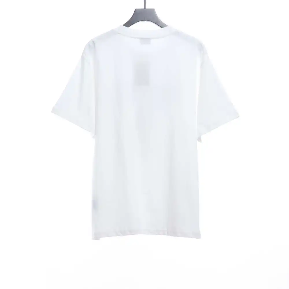 Balenciaga catwalk portrait print T-Shirts 1
