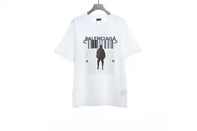 Balenciaga catwalk portrait print T-Shirts 1 01