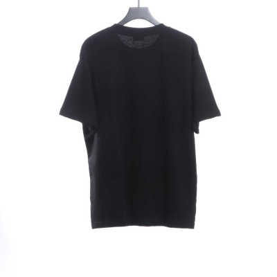 Balenciage catwalk portrait print T-Shirts 2 02