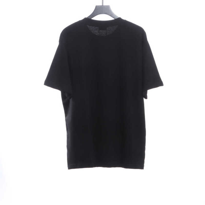  Balenciage catwalk portrait print T-Shirts 2