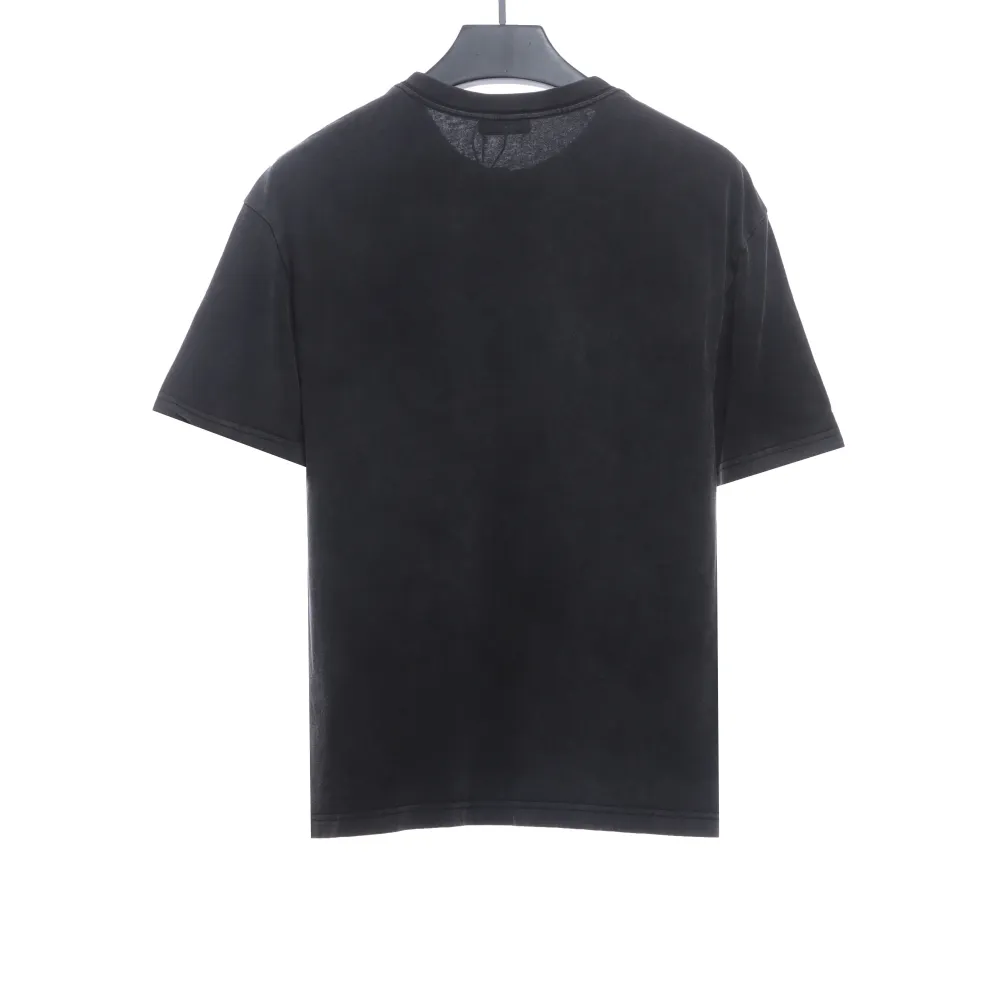 Balenciaga chest double hook logo embroidered T-Shirts
