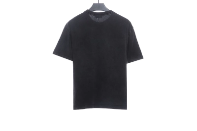 Balenciaga chest double hook logo embroidered T-Shirts 02