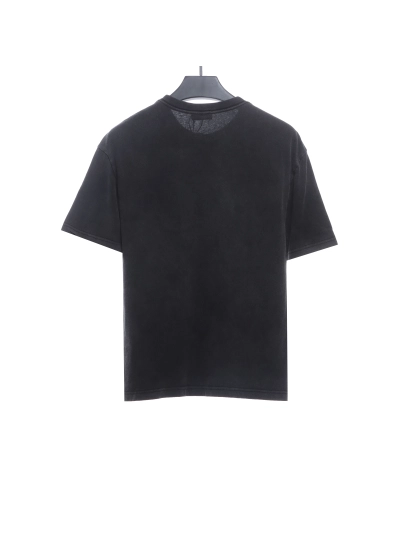 Balenciaga chest double hook logo embroidered T-Shirts 02