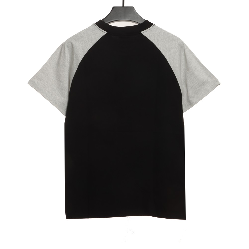  Balenciage Colorblock Logo T-Shirts