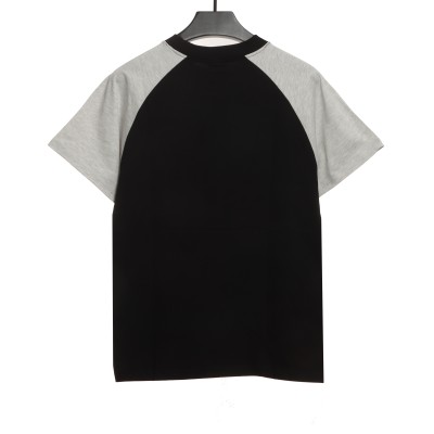  Balenciage Colorblock Logo T-Shirts 02