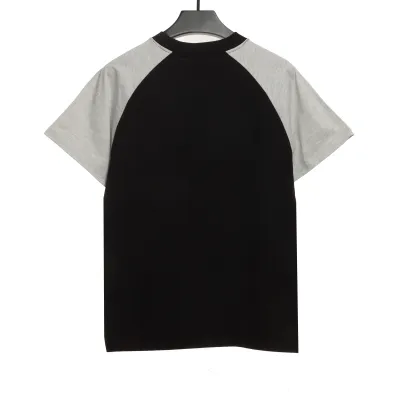 Balenciaga Colorblock Logo T-Shirts 02
