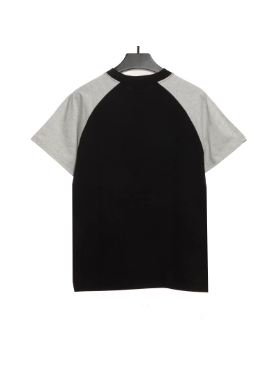 Balenciaga Colorblock Logo T-Shirts 02