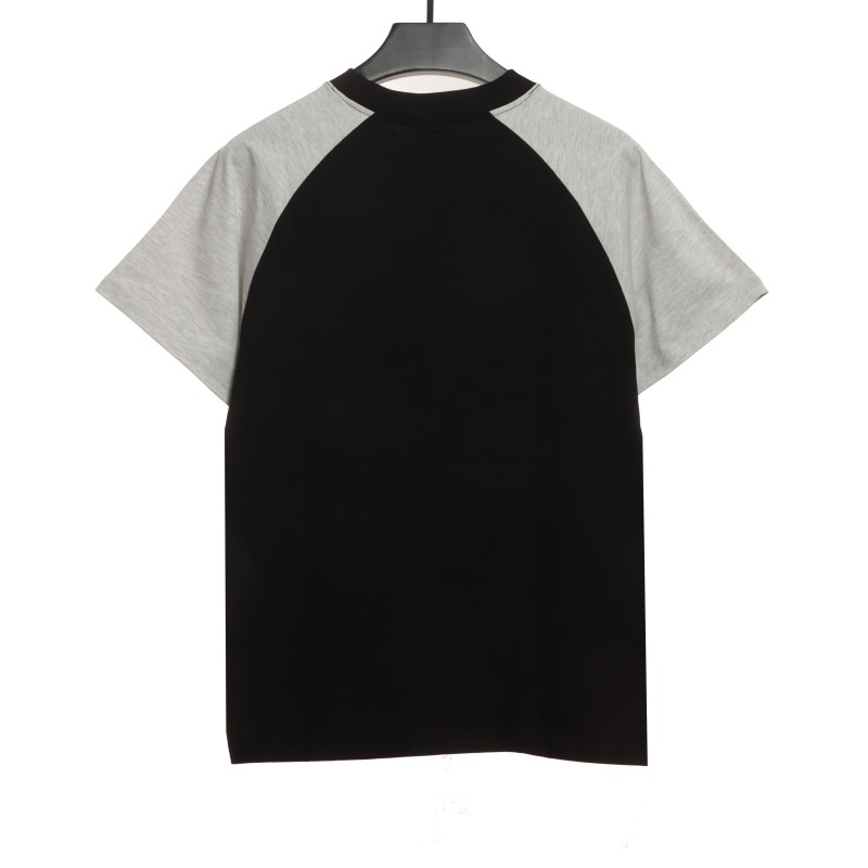  Balenciage Colorblock Logo T-Shirts