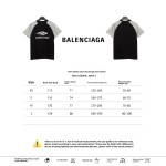  Balenciage Colorblock Logo T-Shirts