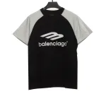Balenciaga Colorblock Logo T-Shirts