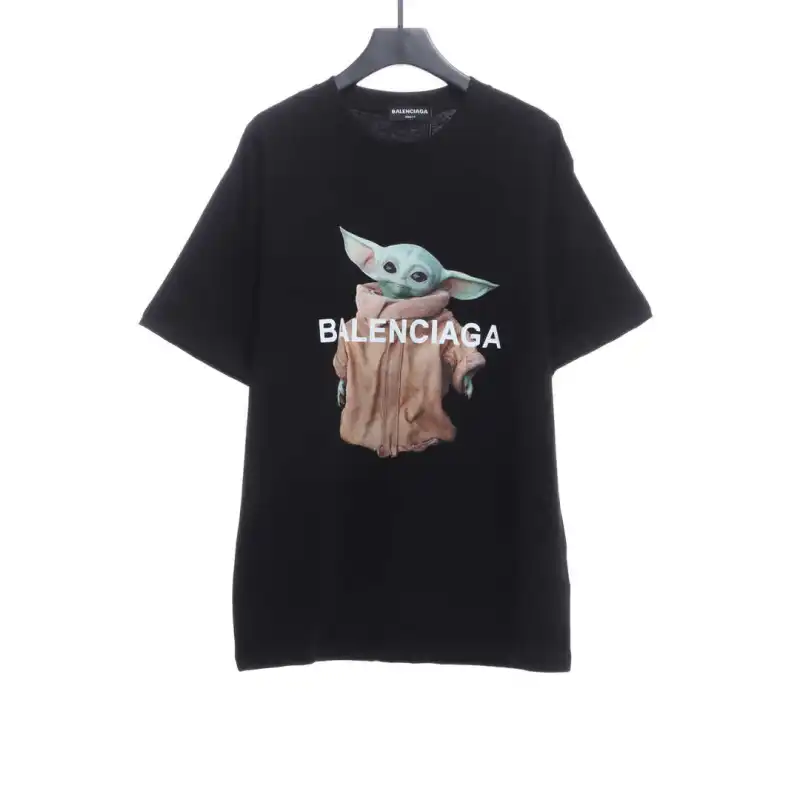  Balenciage Dabaobao print T-Shirts 1