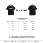  Balenciage Distressed Damaged T-Shirts Black