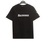  Balenciage Distressed Damaged T-Shirts Black