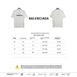  Balenciage Distressed Damaged T-Shirts White