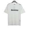 Balenciaga Distressed Damaged T-Shirts White