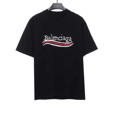 Balenciaga Distressed Washed Damaged Coke T-Shirts Distressed gray 01