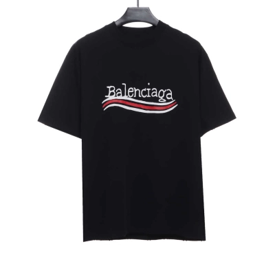 balenciaga Distressed Washed Damaged Coke T-Shirts Distressed gray 01