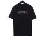 Balenciaga Distressed Washed Damaged Coke T-Shirts Distressed gray