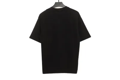 Balenciaga Distressed Washed Double B T-Shirts 02