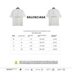  Balenciage Distressed Washed Front and Back Surf Printed T-Shirts 1