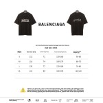  Balenciage Distressed Washed Front and Back Surf Printed T-Shirts 2