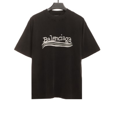  Balenciage Distressed Washed Front and Back Surf Printed T-Shirts 2 01