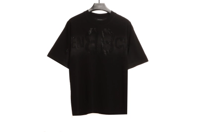 Balenciaga Double B Diamond T-Shirts Black 01