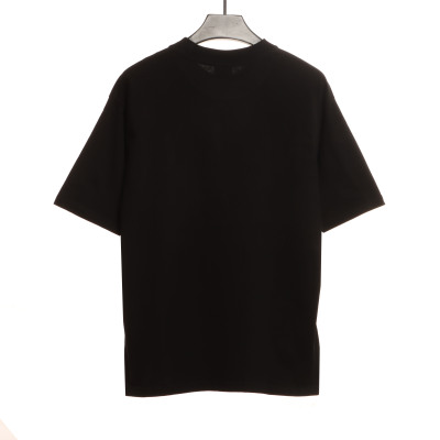  Balenciage Double B Diamond T-Shirts Black 02