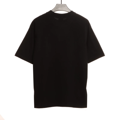 balenciaga Double B Diamond T-Shirts Black 02