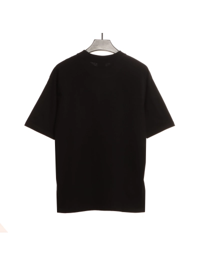 Balenciaga Double B Diamond T-Shirts Black 02