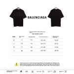  Balenciage Double B Diamond T-Shirts Black