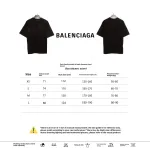  Balenciage Double B Diamond T-Shirts Black