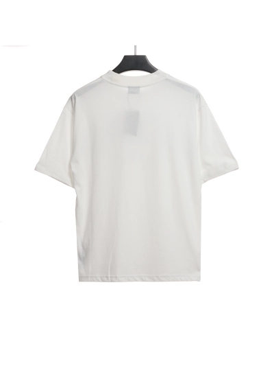 Balenciaga Double B Diamond T-Shirts White 02