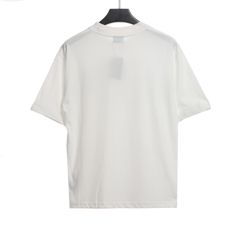  Balenciage Double B Diamond T-Shirts White