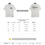  Balenciage Double B embroidered T-Shirts T-shirt 2