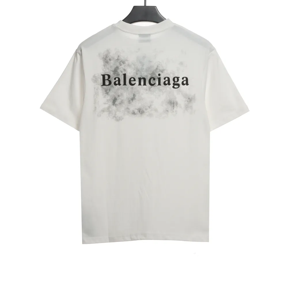  Balenciage Double B embroidered T-Shirts T-shirt 2