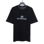  Balenciage double B mosaic print T-Shirts 1