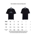  Balenciage double B mosaic print T-Shirts 1