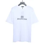 Balenciaga double B mosaic print T-Shirts 2