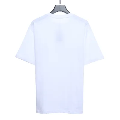 Balenciaga double B mosaic print T-Shirts 2 02